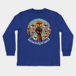 Immigrant Kids Long Sleeve T-Shirt